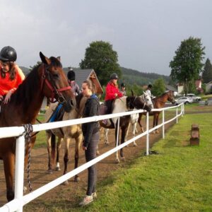 Obóz jazdy konnej w Bieszczadach 2022