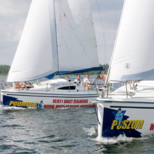 Ostróda - obóz żeglarski szkoleniowy na patent żeglarza