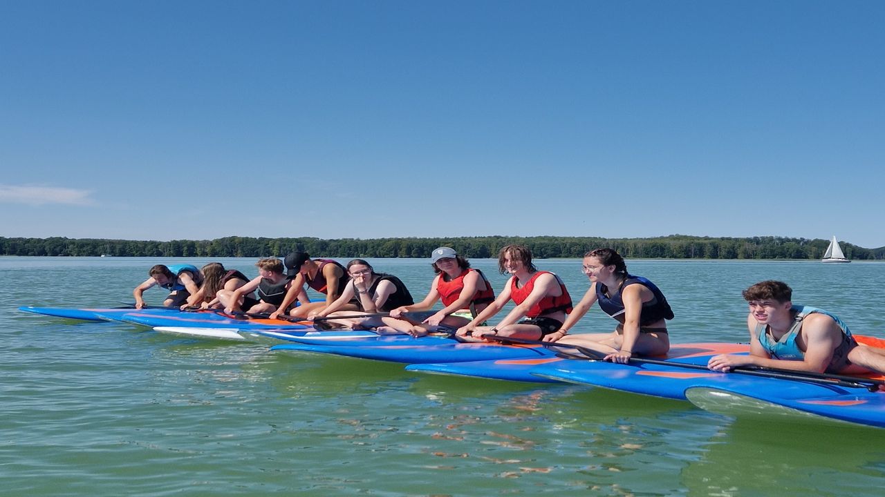 Czaplinek - obóz windsurfingowy 10-18 lat