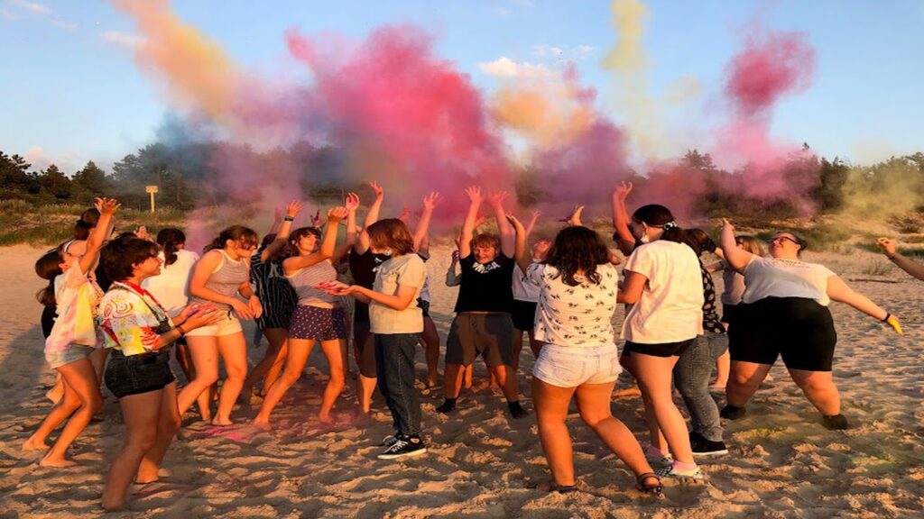 Dąbki - obóz rekreacyjny