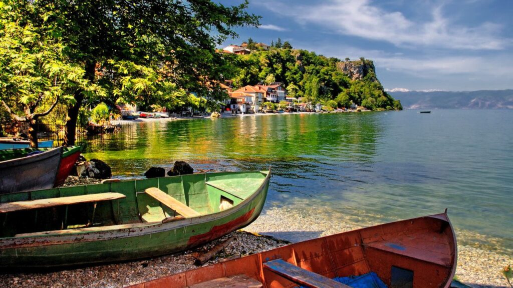Macedonia - Ochryda - obóz