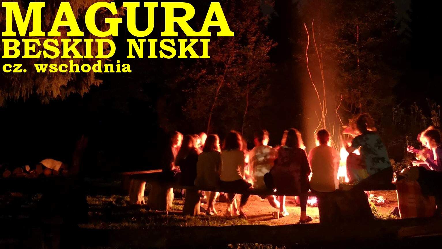 "Magura" ** Beskid Niski rejon zachodni - obóz wędrowny trudny