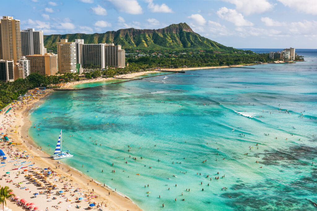 Hawaje - Oahu - obóz - zima