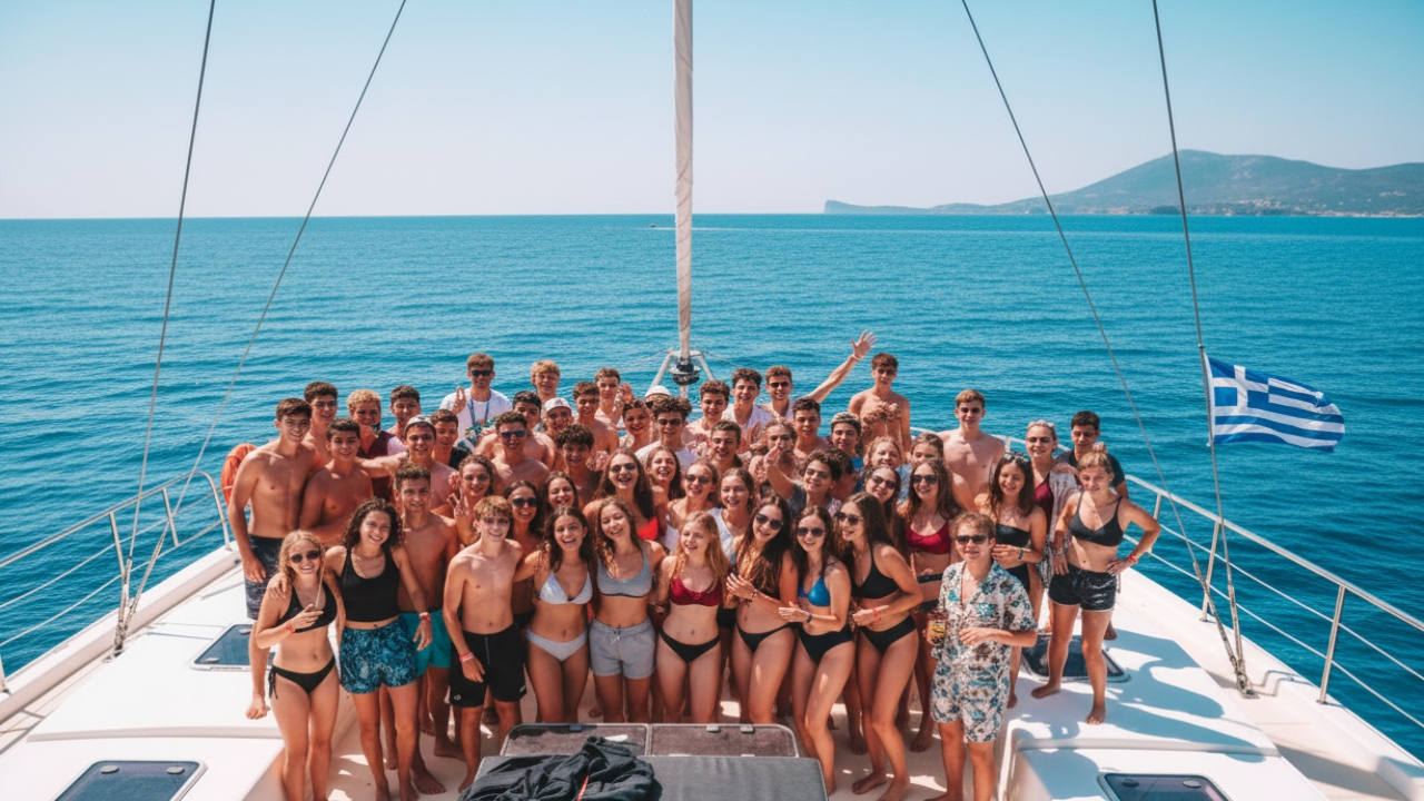 Grecja - obóz rekreacyjny- samolot - wylot z Warszawy 12-18 lat